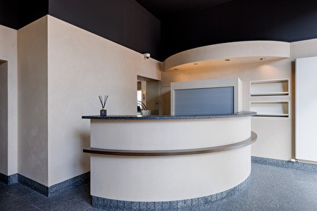 Reception desk